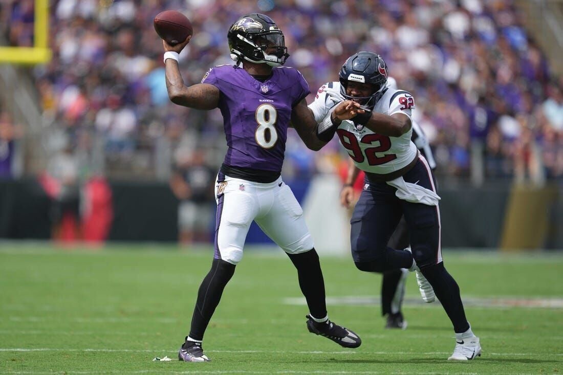 Baltimore Ravens vs Houston Texans: Watch NFL Week 1 for free (9