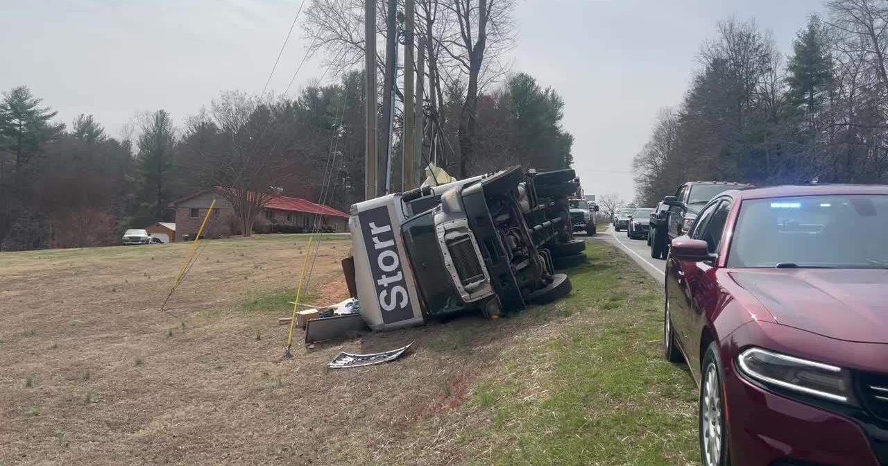 Top of box truck scraped off in wreck near Rutherford College - Vimarsana News