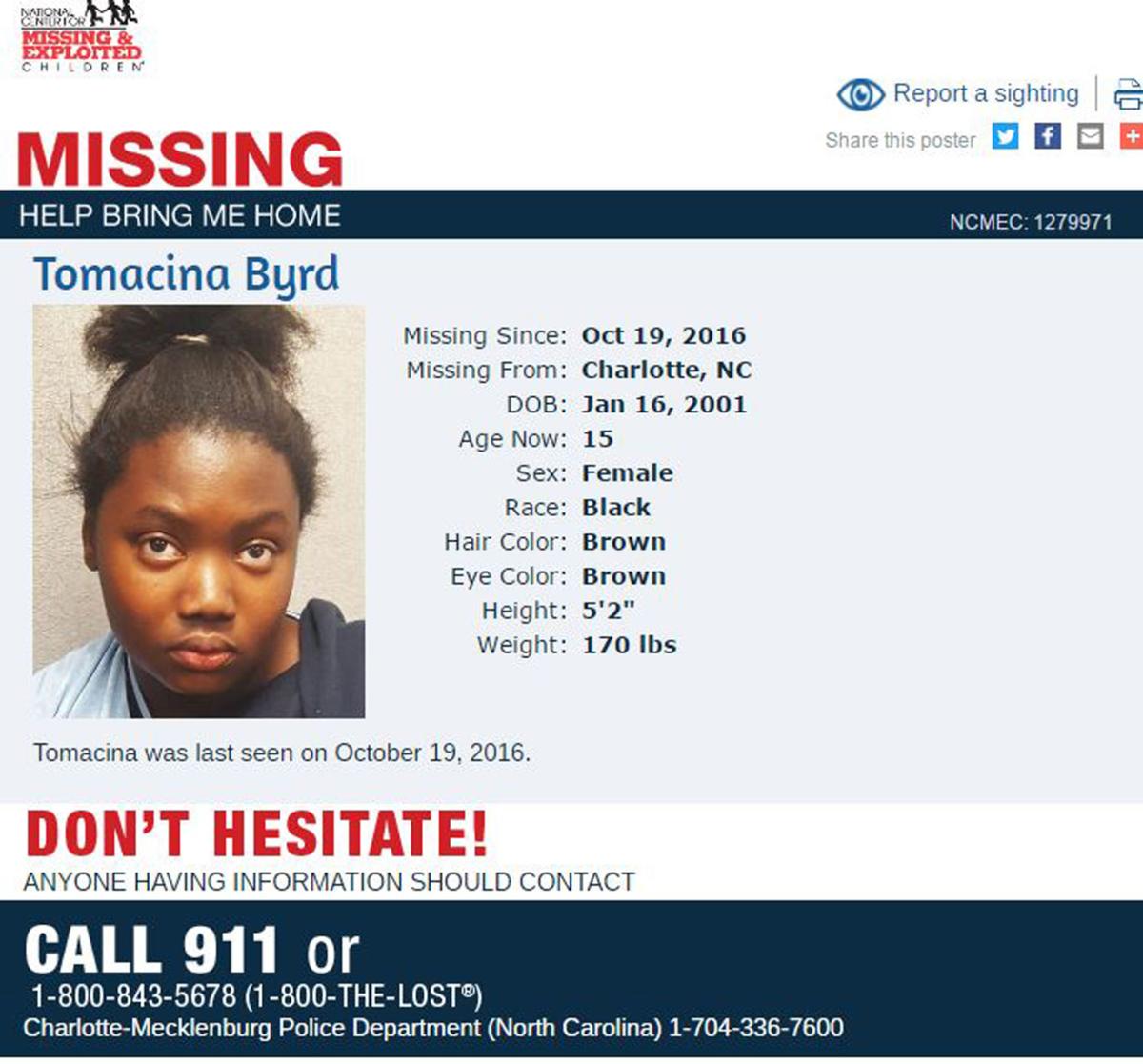 North Carolina Missing Persons Gallery