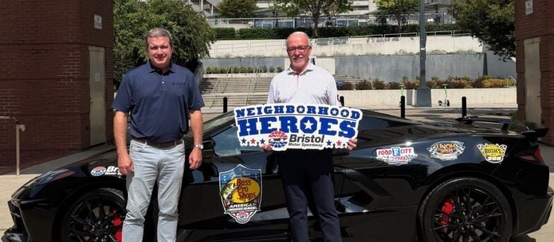 HonorAir Knoxville named BMS Neighborhood Hero for Knoxville region; to be celebrated at Bristol Night Race