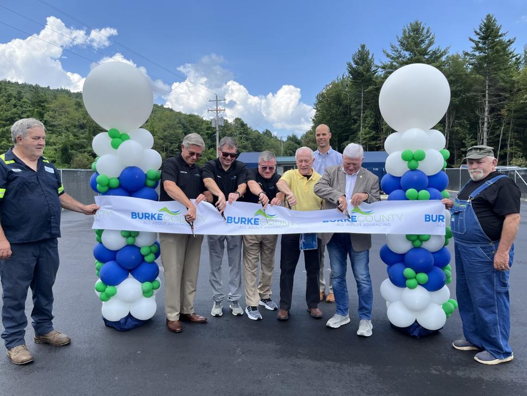 Jonas Ridge trash and recycling convenience center officially opened