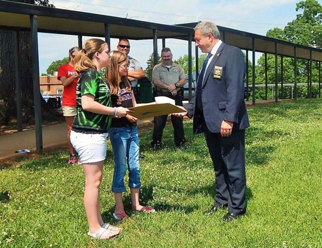 Student council meets K9 unit