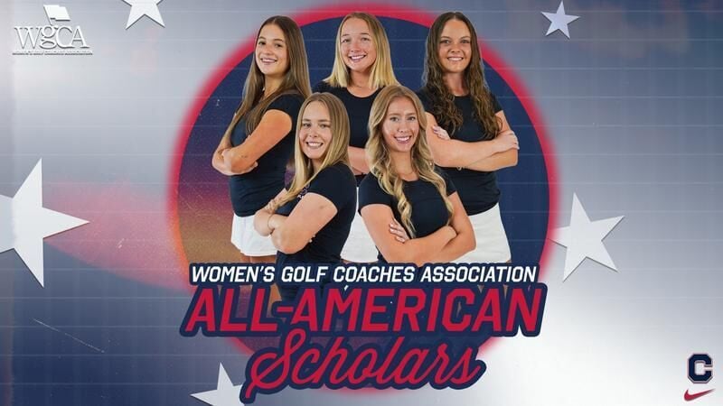Five golfers snag WGCA All-American Scholar status, tying program record