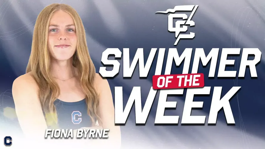 Byrne Earns Conference Carolinas Women's Swimmer of the Week Honors