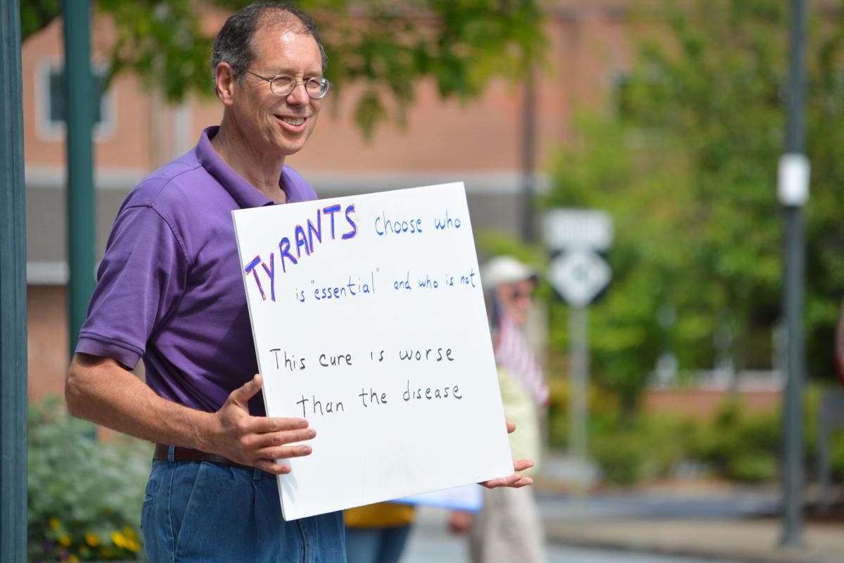 Reopen NC holds first protest in on Saturday
