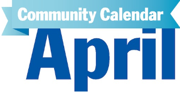 Community calendar for Monday, April 24, 2023