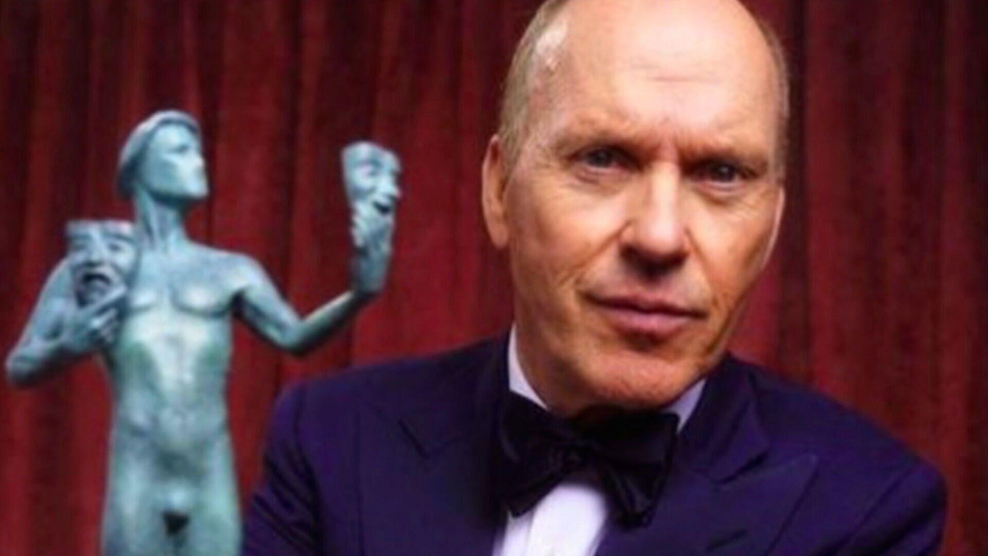 Michael Keaton pays tribute to late nephew in emotional SAG Awards speech
