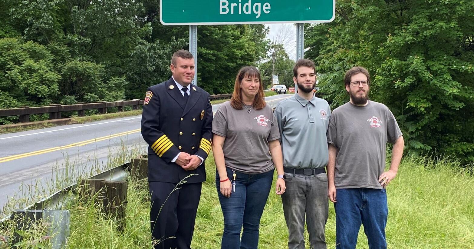 Bridge dedicated to fallen Burke firefighter Jason Hensley - Vimarsana News