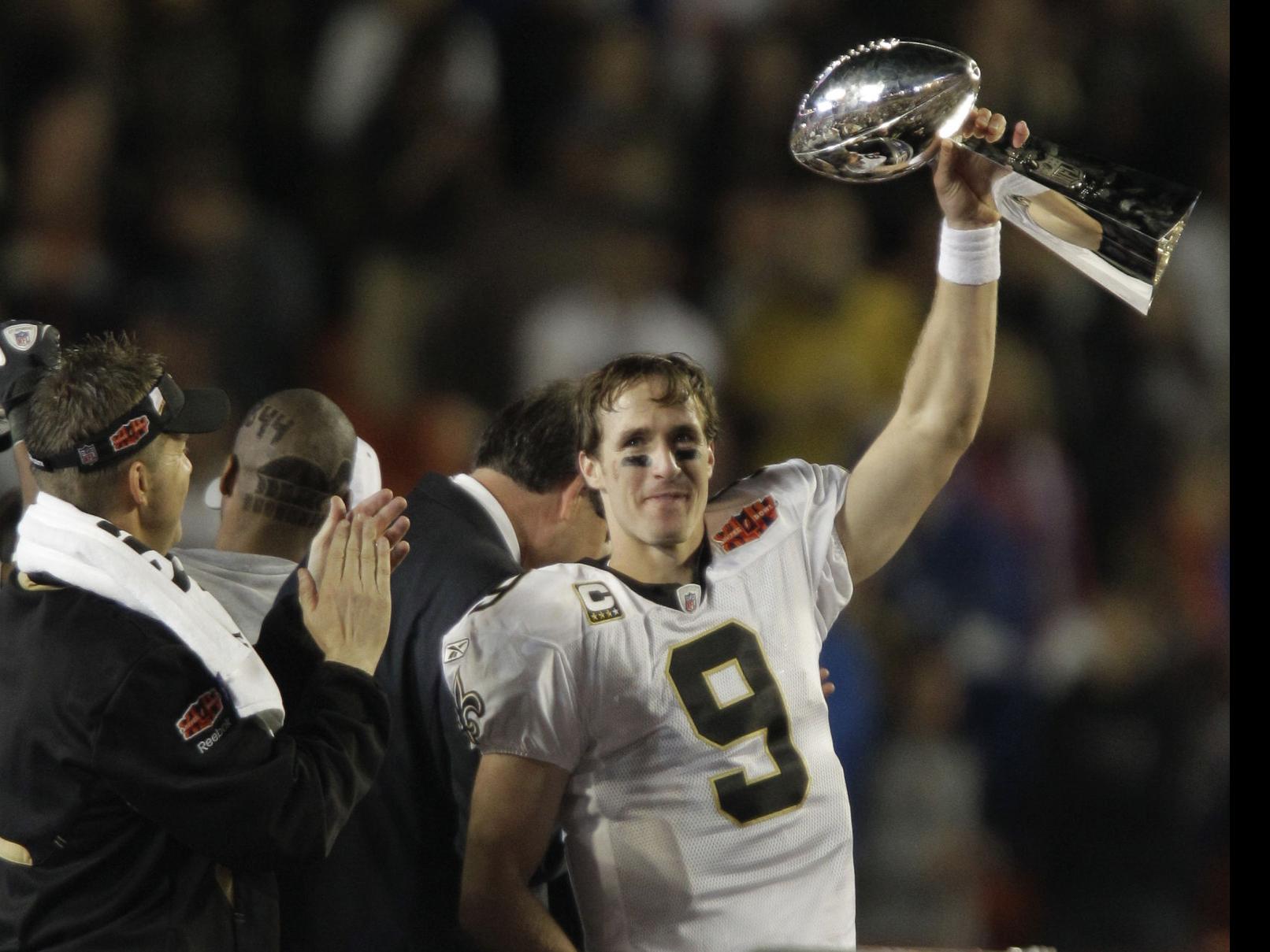 New Orleans Saints Qb Drew Brees, Super Bowl Xliv Sports