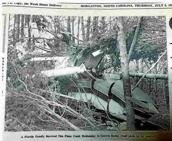 Family survives plane crash in eastern Burke