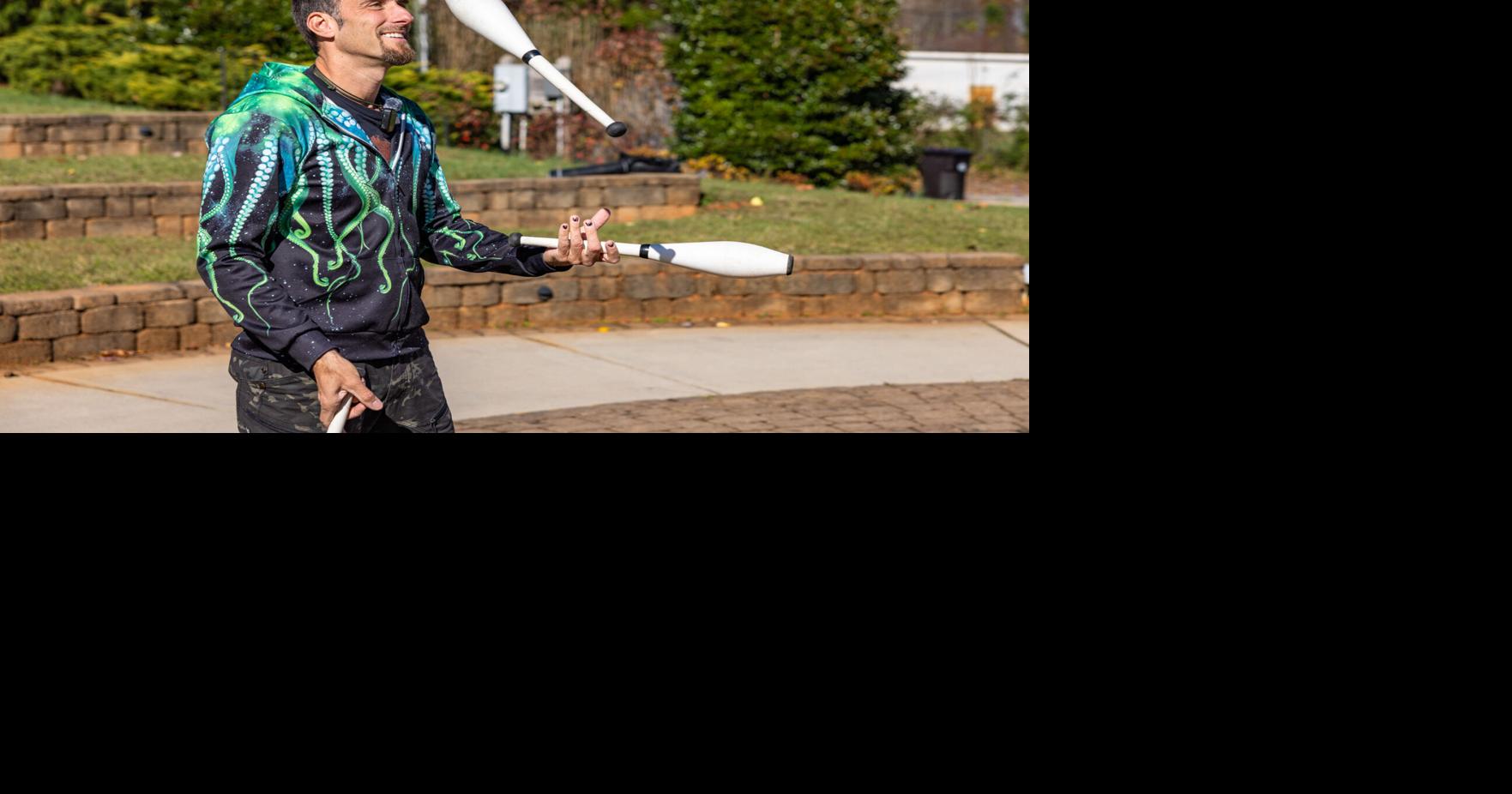 Burke County NC's Gravity Check make juggling dream reality