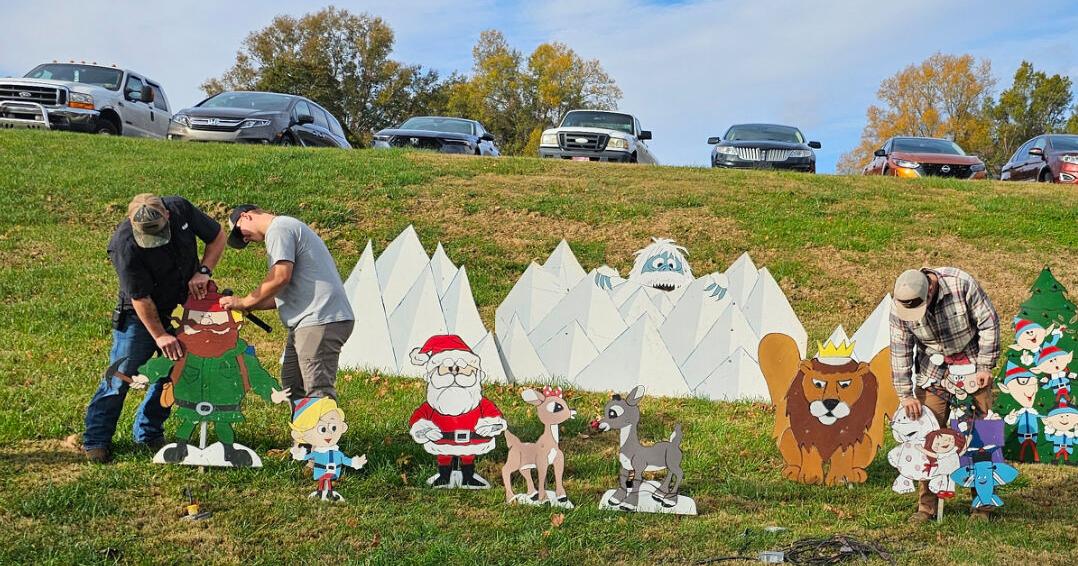 62 years of displays: What's the story behind the J. Iverson Riddle Christmas lights in Morganton?