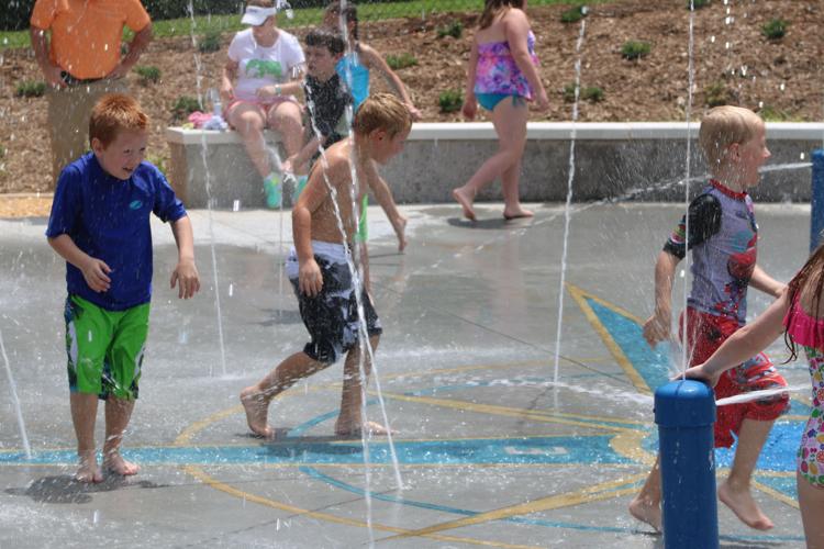 VIDEO Downtown Park in Valdese officially opens