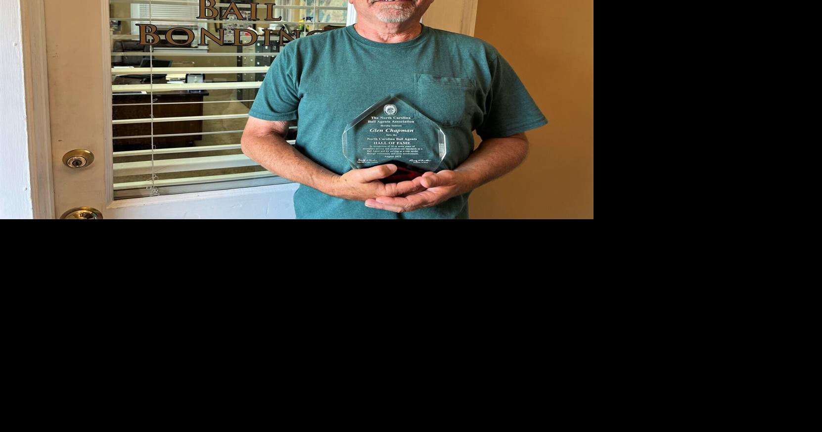 Local bondsman makes hall of fame