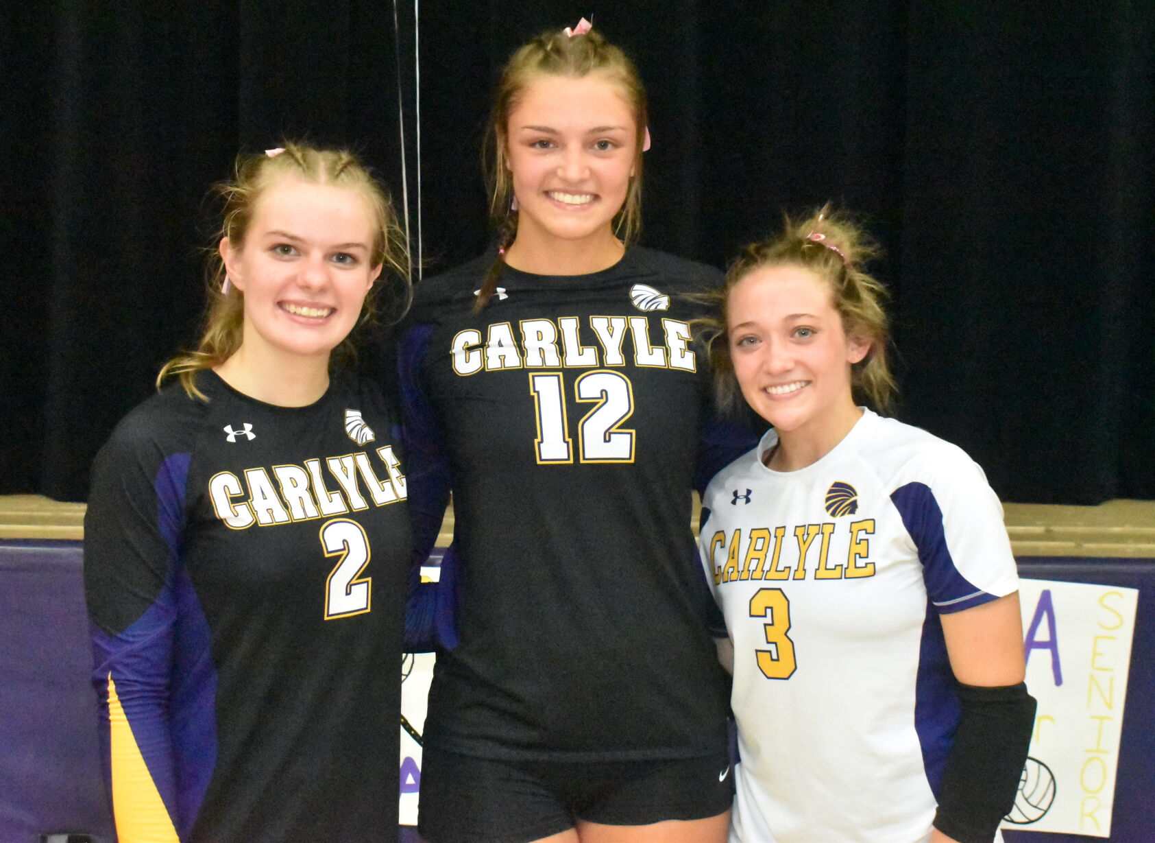 Carlyle Volleyball Seniors Shine on Senior Day with Win Over Sparta