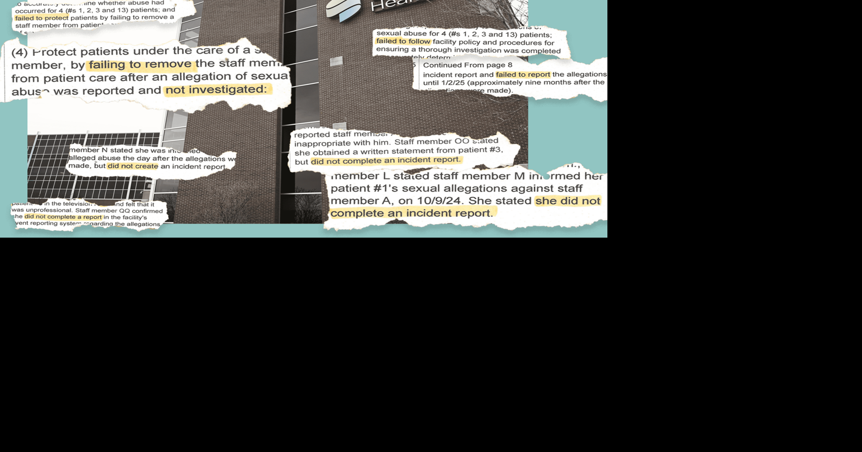 Federal inspectors find 'systemic' sexual abuse reporting failures at Helena hospital