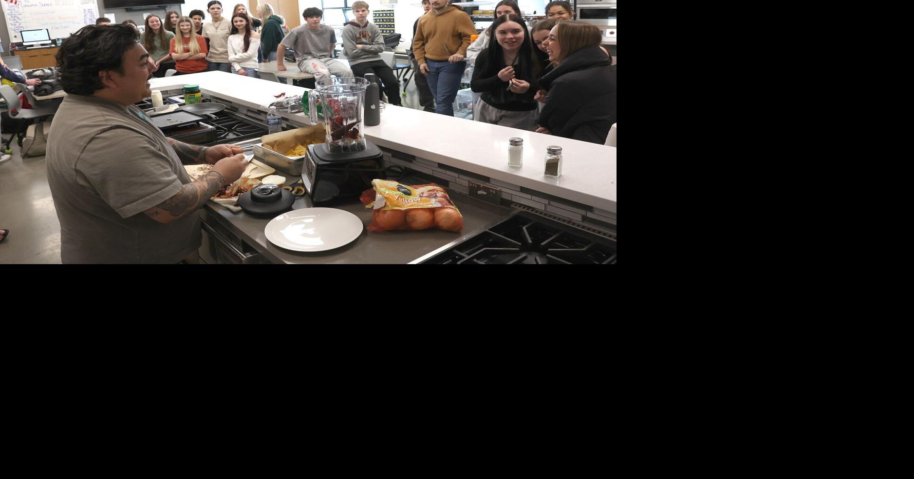 Chicago chef inspires Billings, Lockwood students to expand horizons with cultural cuisine