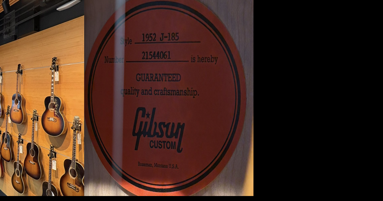 Nashville and Bozeman intertwined by iconic guitar brand “Gibson”