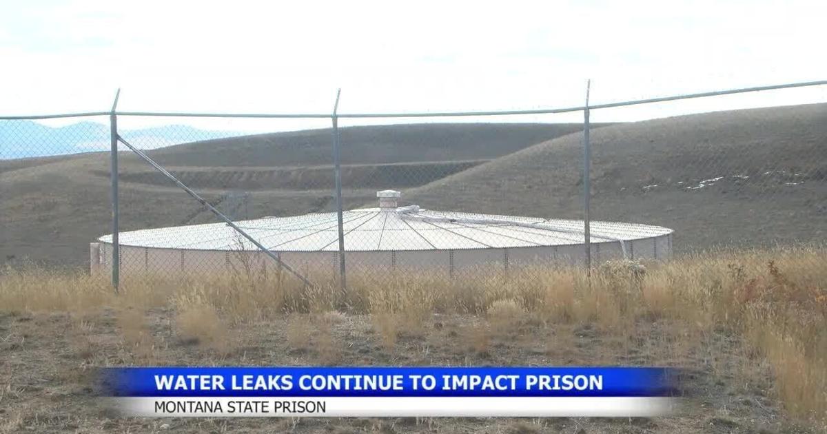 Montana State Prison Grapples With Ongoing Water Leaks
