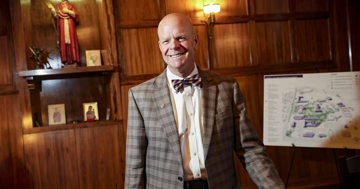 Retiring Carroll College president reflects on life as a 'Saint,' prepares for next chapter