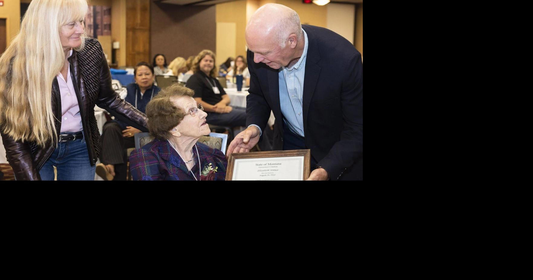 Age is just a number: Montana centenarians honored by Gov. Gianforte in Helena