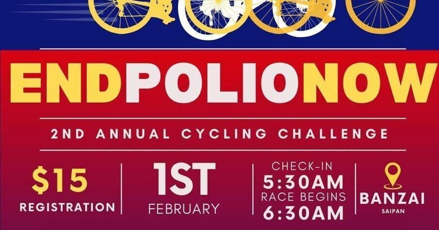 Rotary Club of Saipan to host 2nd Annual Cycling Challenge to End Polio