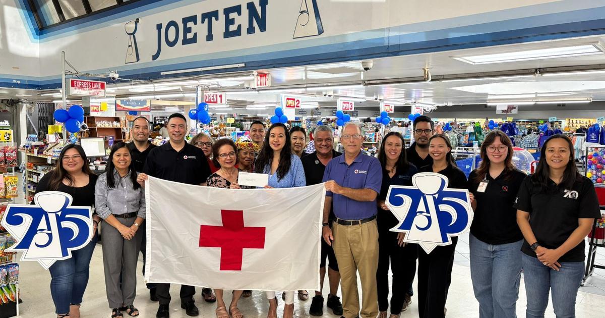 Joeten Daidai Foundation makes major donation to Red Cross