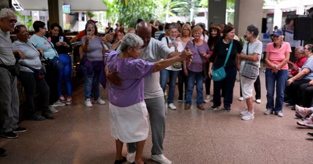 Venezuela’s lonely seniors find lifeline on the dance floor