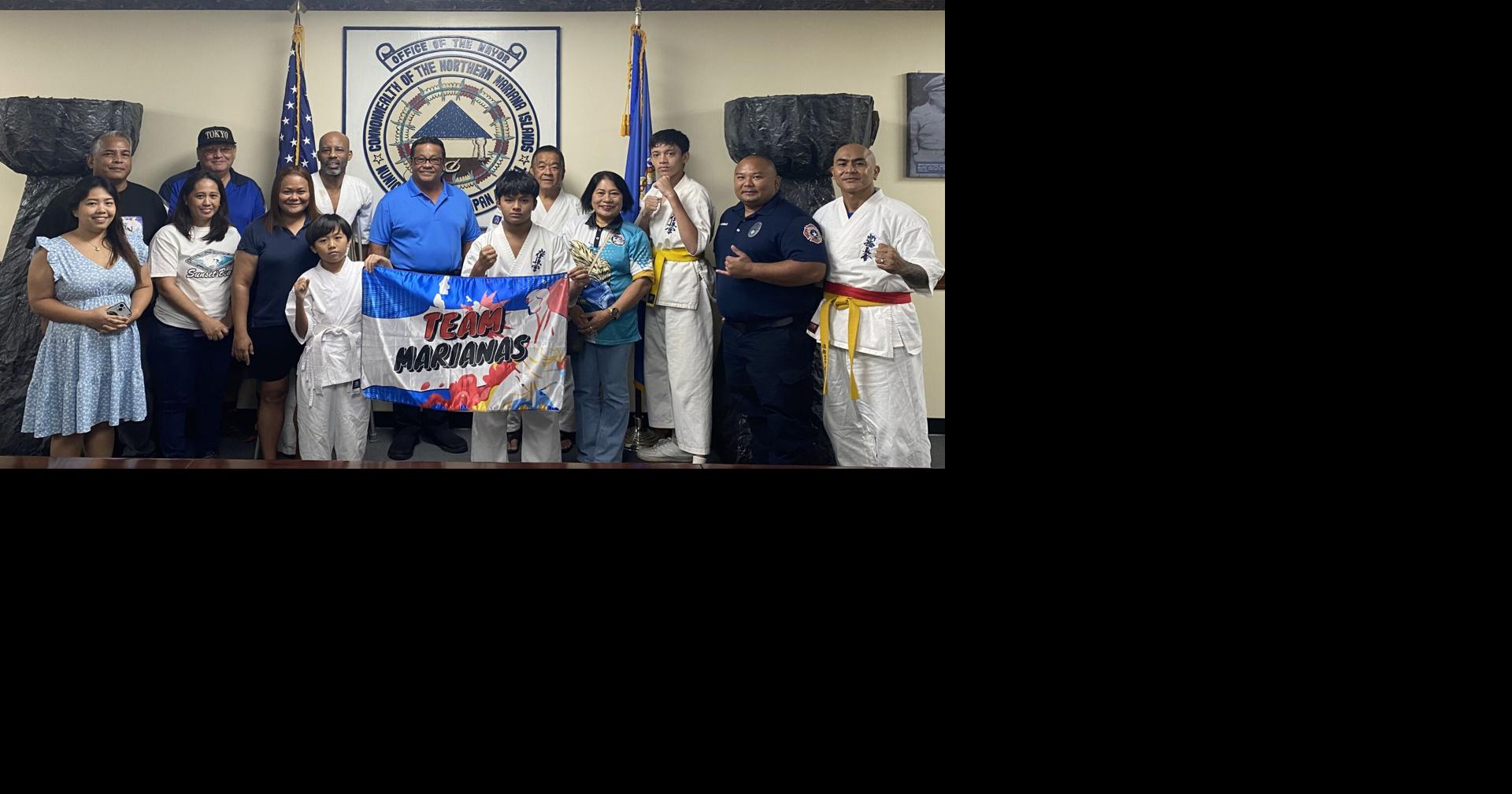 Saipan mayor, Karate dojo begin partnership