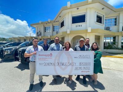 Docomo Pacific concludes CNMI Police Week with over $80K investment in security cameras
