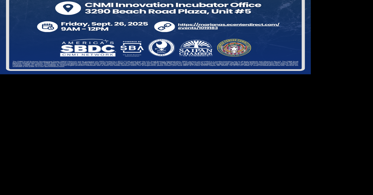 CNMI SBDC, Saipan Chamber Armed Forces Committee partner to launch Operation: Business Excellence