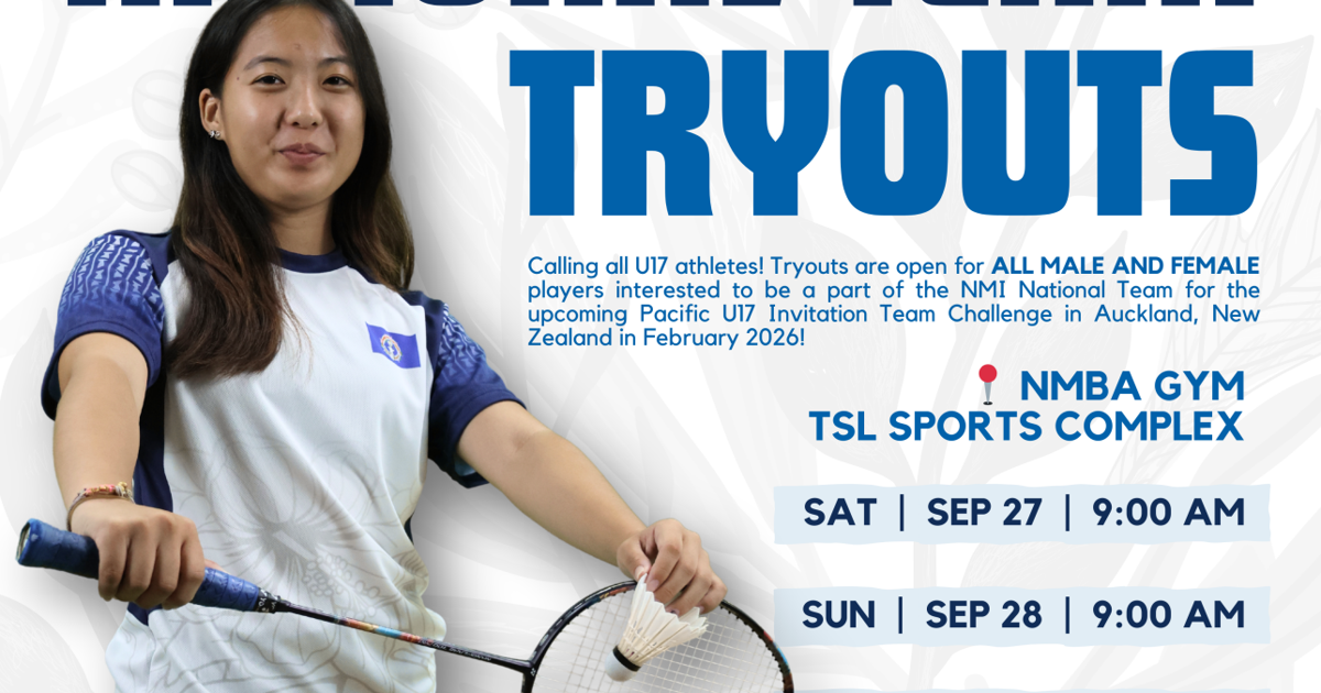 NMBA opens tryouts for NMI U17 National Badminton Team