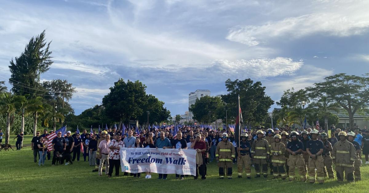 Freedom Walk brings islanders together to remember and reflect