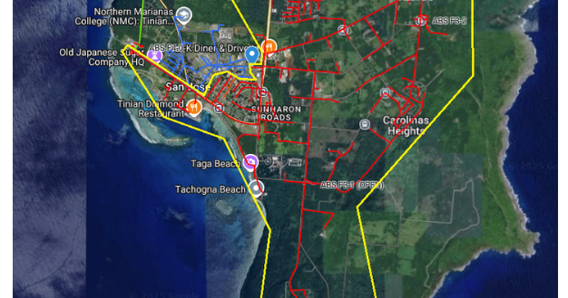 Scheduled power service interruption for Tinian