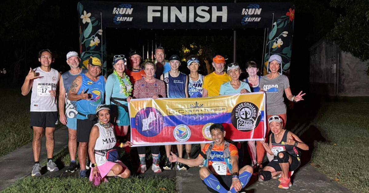 Runners take on Pacific Island Countries Challenge on Saipan