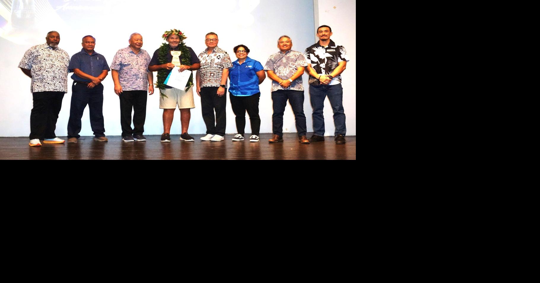 Jeff Taylor inducted into NMI Sports Hall of Fame