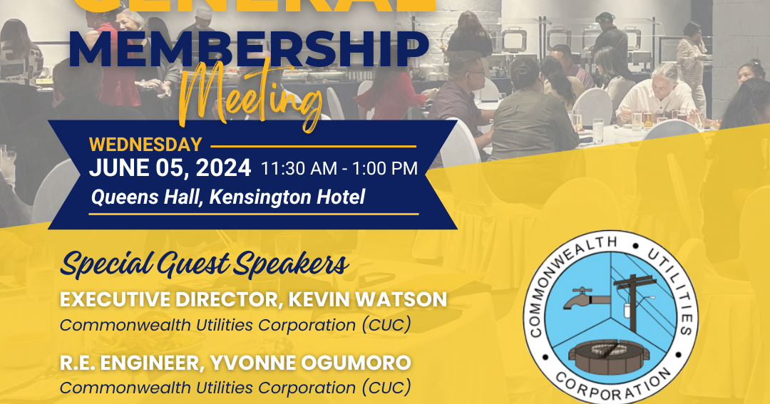 Reminder: RSVP for Saipan Chamber of Commerce's June general membership meeting - Vimarsana News