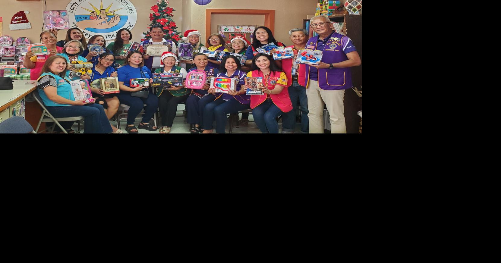 District 204 Lions bring joy to EIS children with toy donations