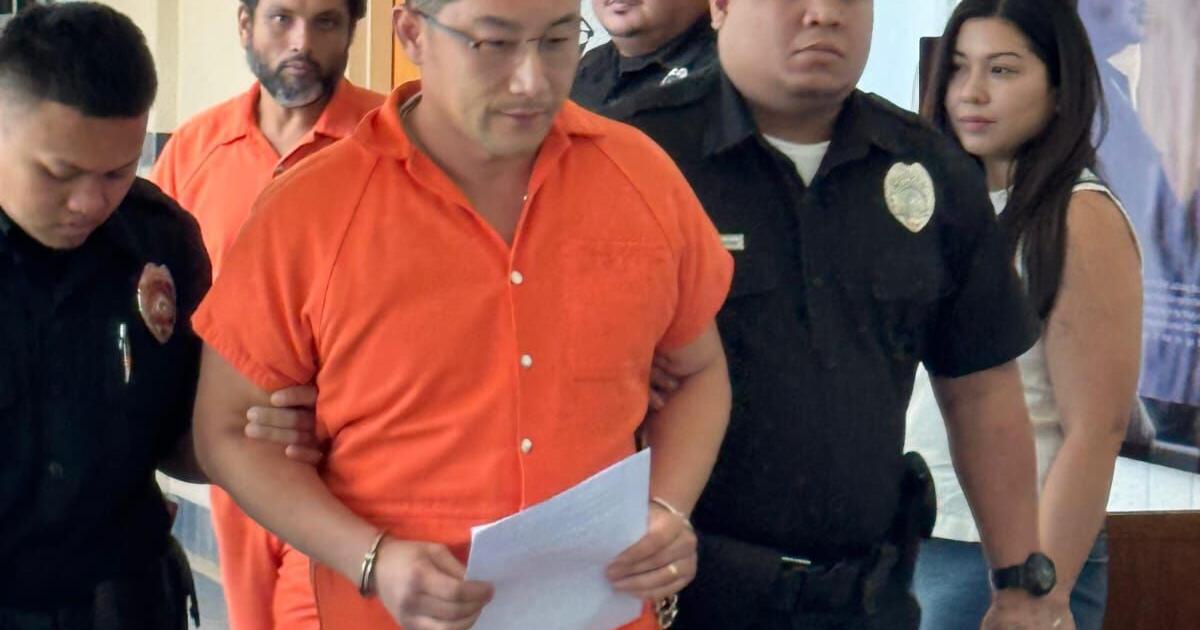 Hwang Hee Jung arrested on weapons, drug charges; bail set at $100K Reporter Bryan Manabat studied criminal justice at Northern Marianas College. He covers the community, tourism, business, police and court beats. Sep 26, 2025 Sep 26, 2025 Updated 7 mins ago