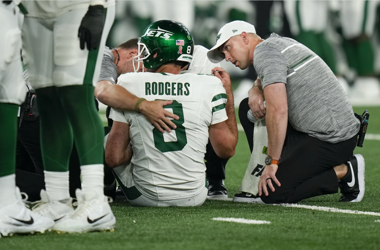 Rookie Jets Cb Sauce Gardner Runs Editorial Stock Photo - Stock Image