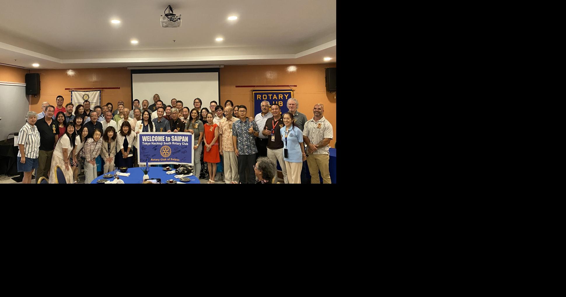 Saipan Rotarians ink sister-club agreement with Tokyo counterparts