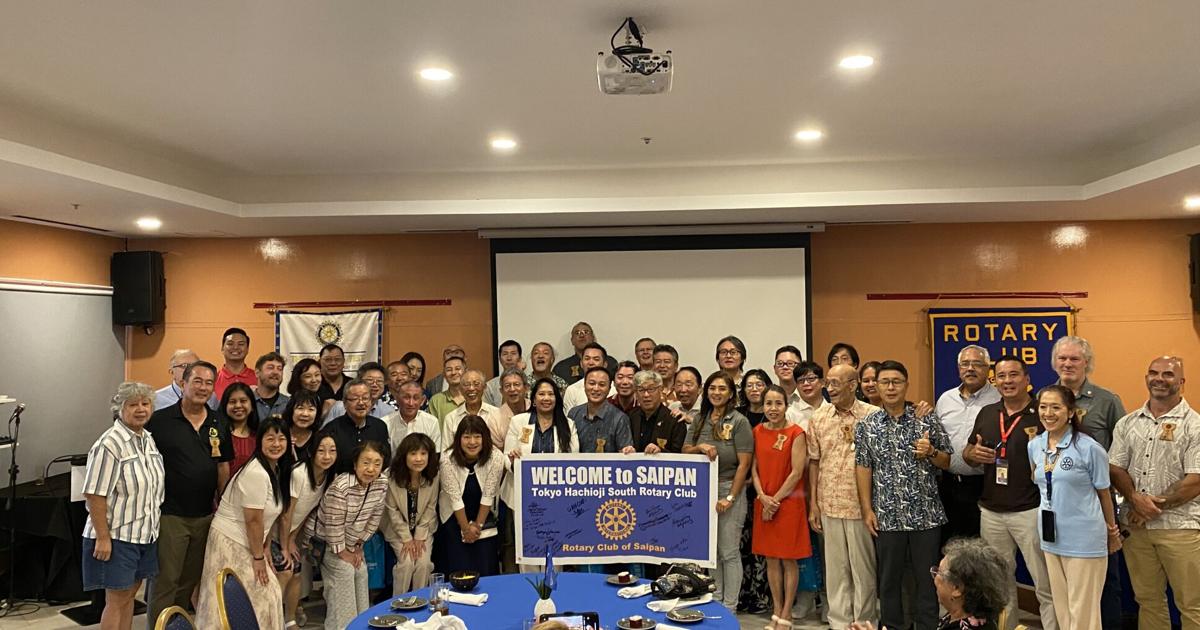 Saipan Rotarians ink sister-club agreement with Tokyo counterparts