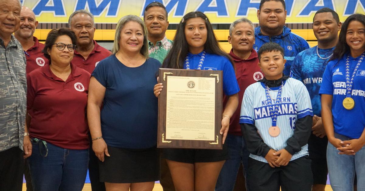 Senate commends Team Marianas athletes, sports officials