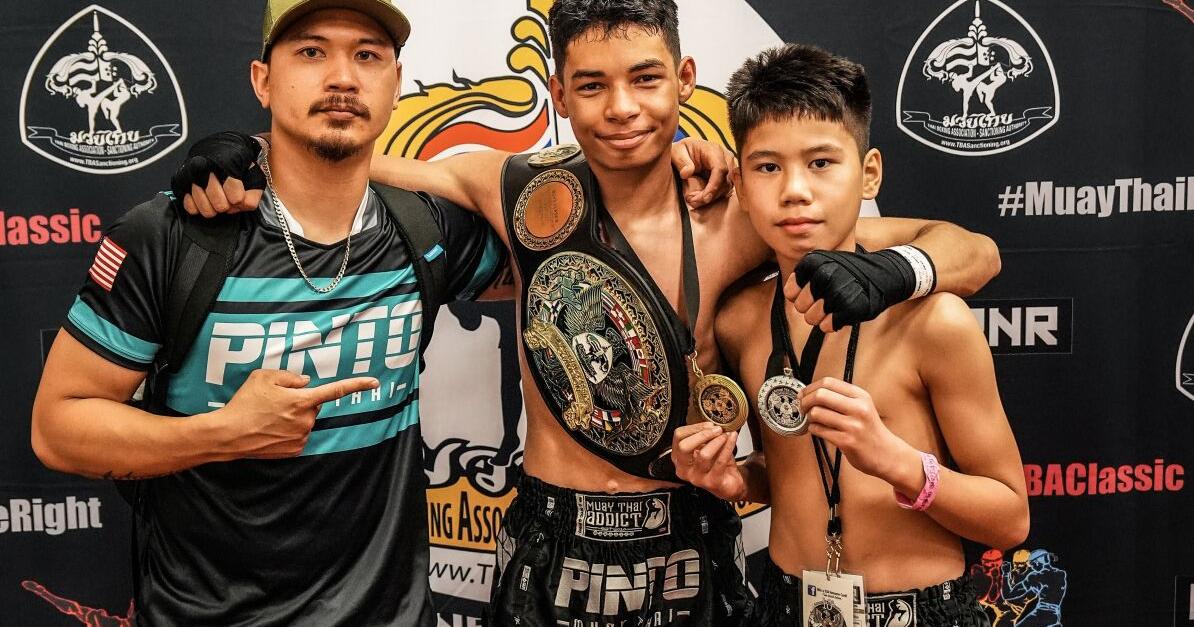 Concepcion brothers earn gold, silver in TBA Muay Thai tournament