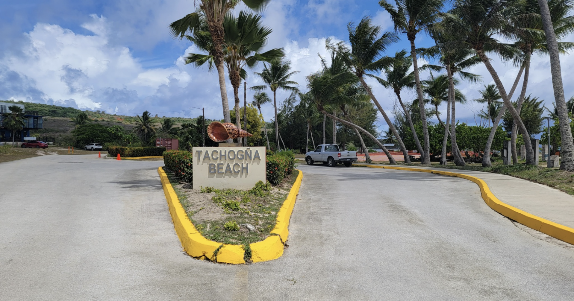 Volunteers spruce up curbs, parking lot, and sidewalks on Tinian - Vimarsana News