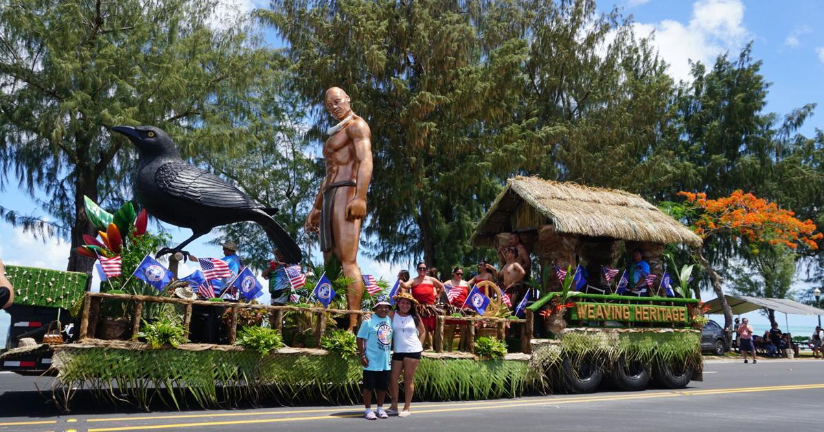 Tinian rules Liberation parade float competition