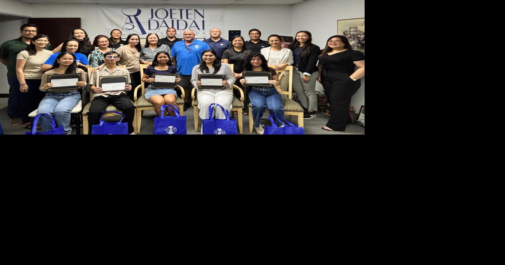 Joeten Daidai Foundation awards $12,000 in scholarships to children of Joeten employees