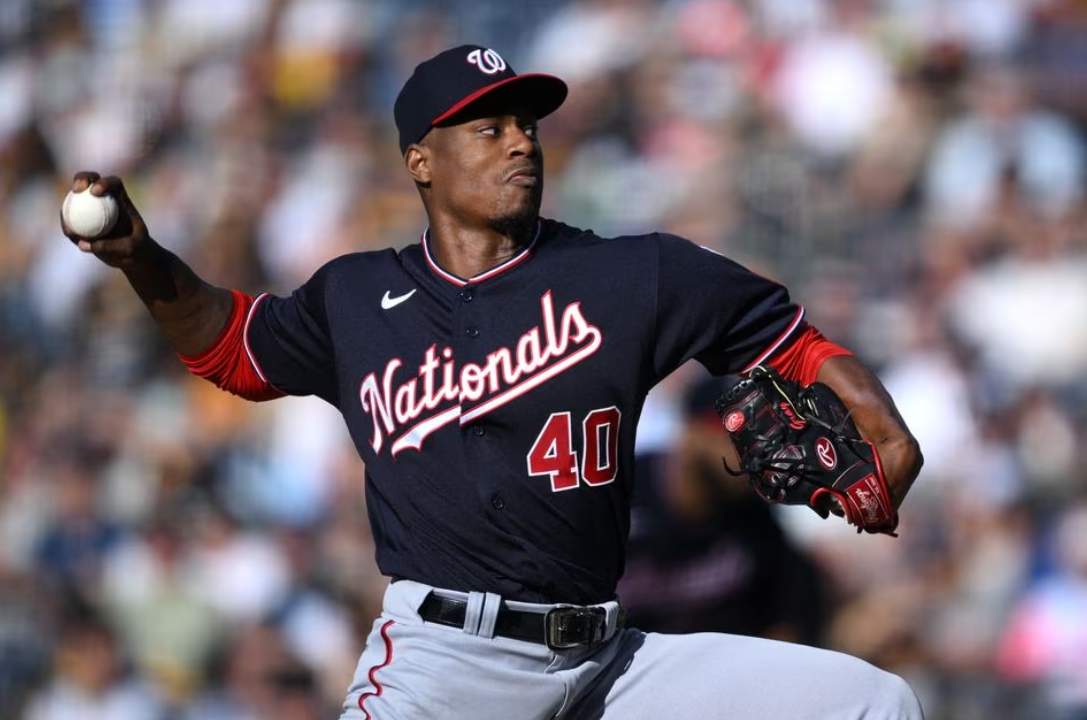 Home runs lift Nationals in shutout of Padres