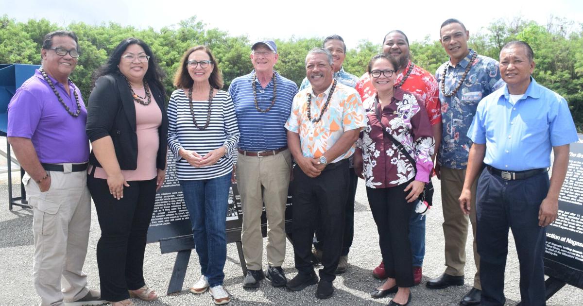 2 US senators meet NMI officials, inspect Tinian airfield projects