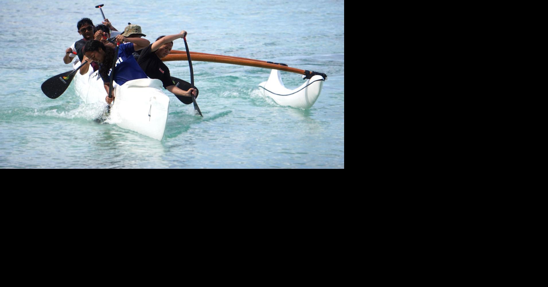 Outrigger race series holds ‘no-point’ opener